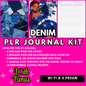 🦋 Denim 🦋 PLR Journal Kit - WITH BONUS