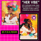 “Her Vibe” Upscaled PNGS - Bold, Artistic & Commercial Use Ready!