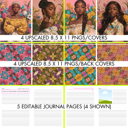 🌸FLORAL BEAUTY🌸 PLR Journal Kit - WITH BONUS