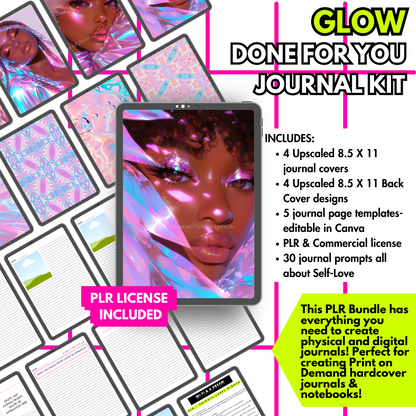 ✨GLOW✨ PLR Journal Kit- With BONUS