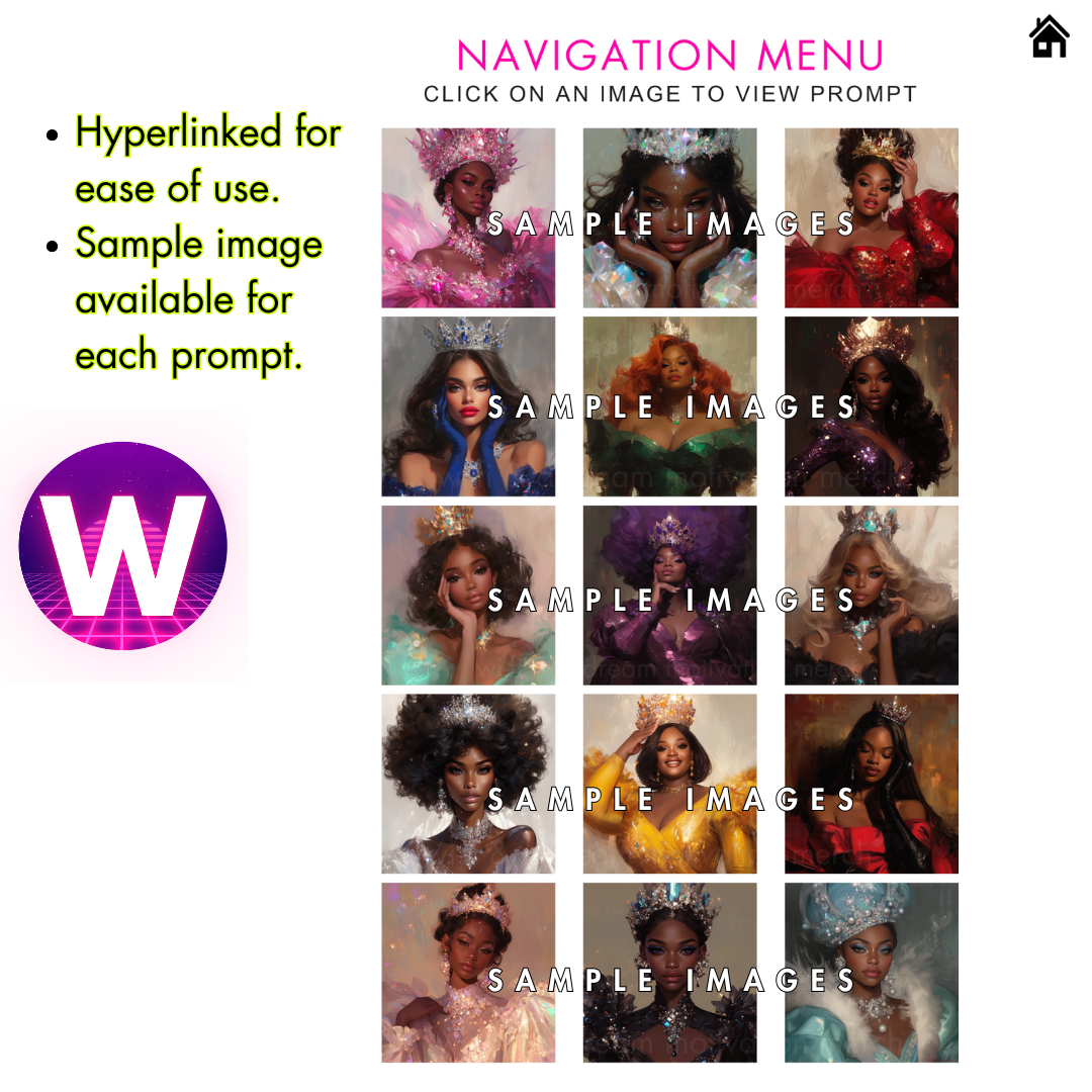 All Hail The Queen | Midjourney Prompt Guide