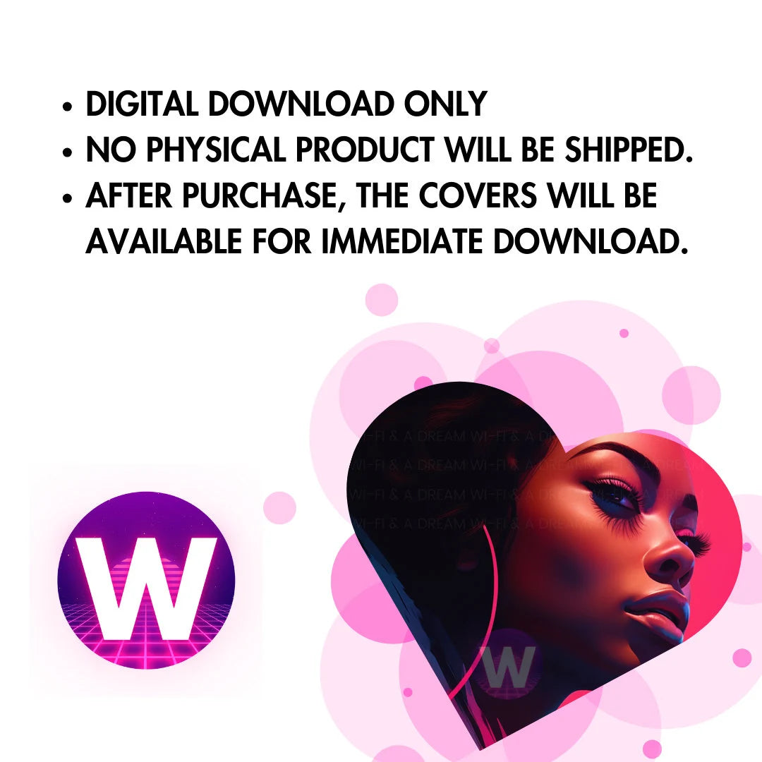 "Be Bold" Upscaled PNGs | Journal Covers | Limited Edition Digital Download