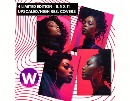 "Be Bold" Upscaled PNGs | Journal Covers | Limited Edition Digital Download
