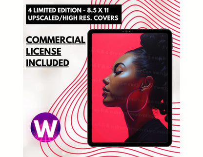 "Be Bold" Upscaled PNGs | Journal Covers | Limited Edition Digital Download