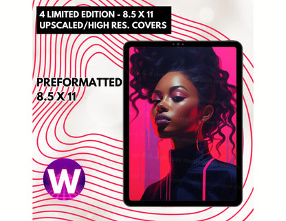"Be Bold" Upscaled PNGs | Journal Covers | Limited Edition Digital Download