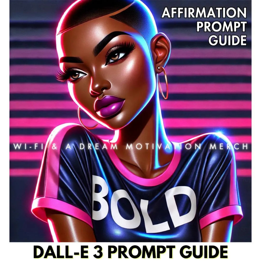DALL-E 3 Prompt Guide, Affirmation Prompt Guide, Digital Art Prompts, AI Art Prompt Guide, Creative Business Guide, DALL-E Prompts for Artists, ChatGPT Art Prompts, Motivational Affirmation Guide, AI Art Creation Guide, Digital Download Prompts